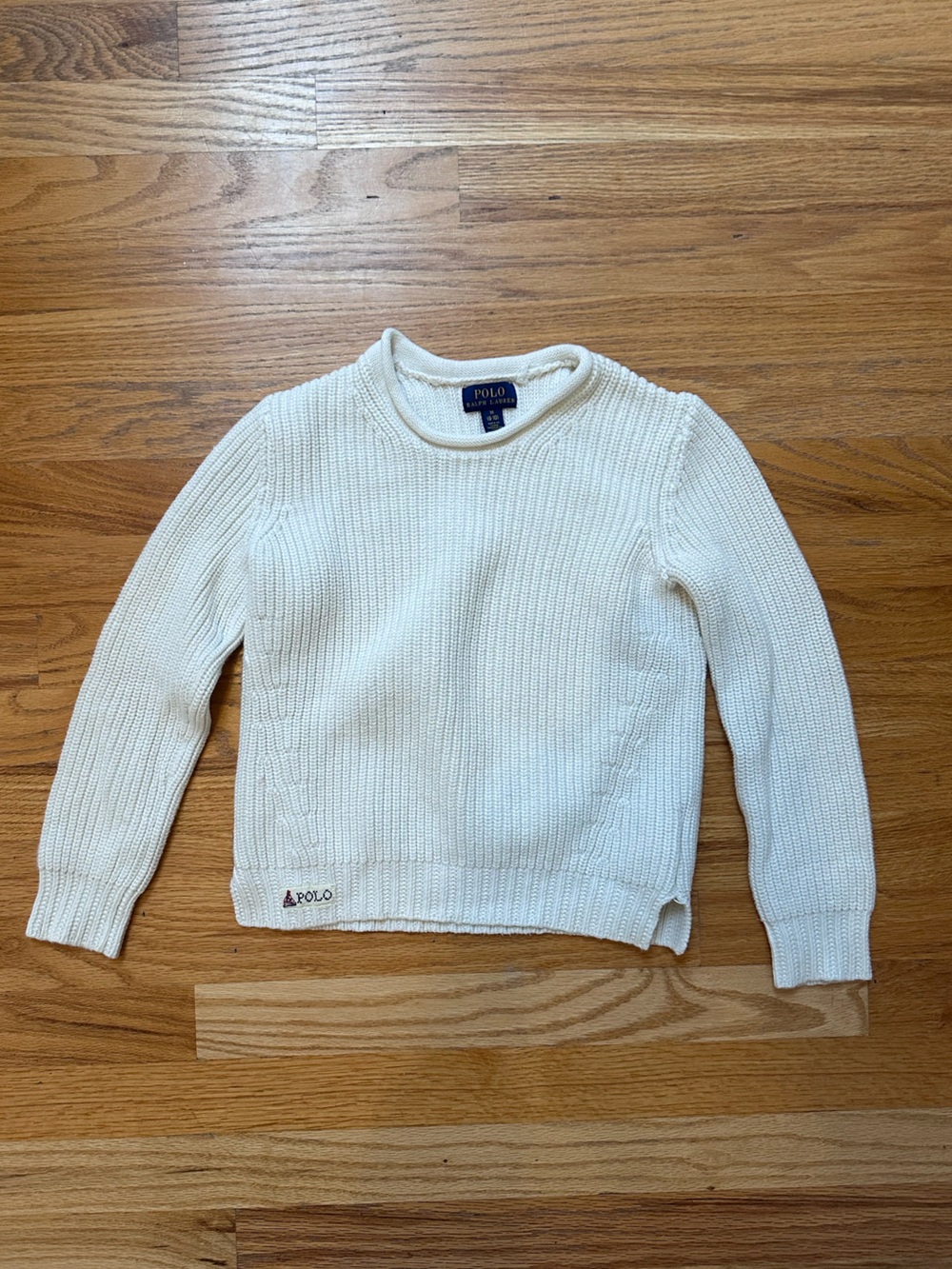 Polo Ralph Lauren Cream Knit Sweater